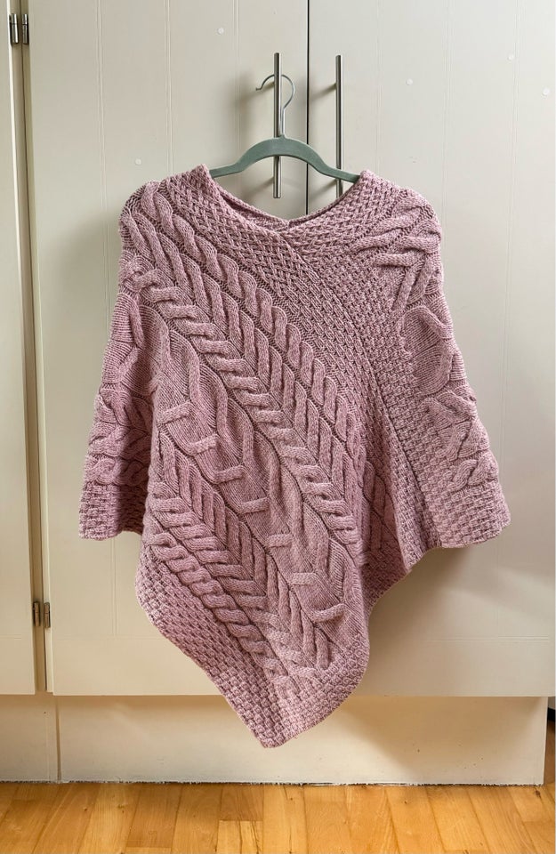 Poncho str One size Aran