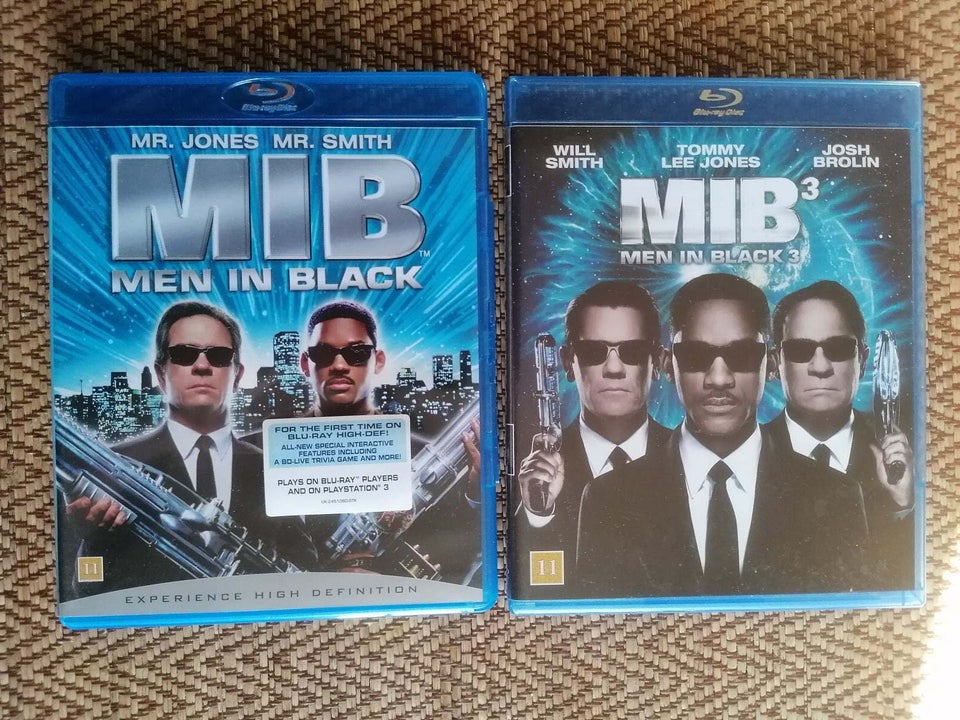 MIB 1 og 3, Blu-ray, eventyr