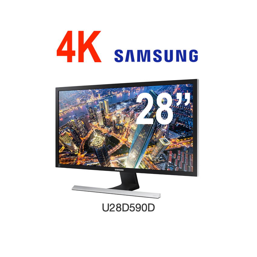 SAMSUNG, fladskærm, U28E590D