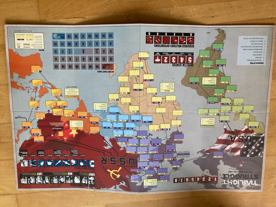 Twilight struggle, The cold war