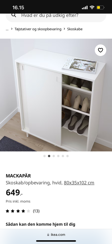 Skoskab, IKEA