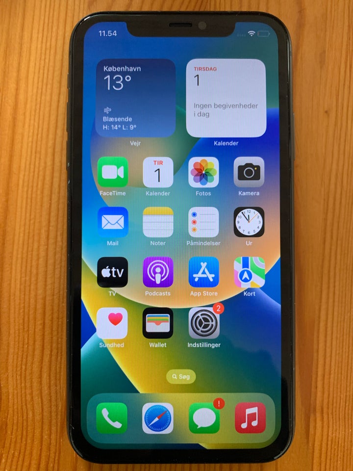 iPhone 11, 64 GB, sort