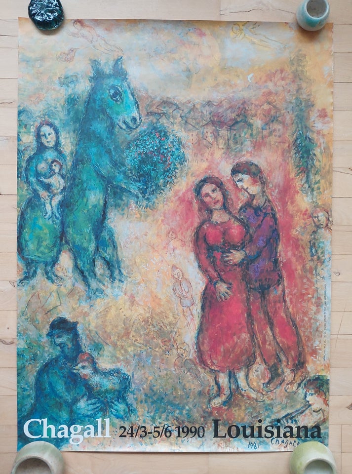 Plakat Marc Chagall motiv: "Fest