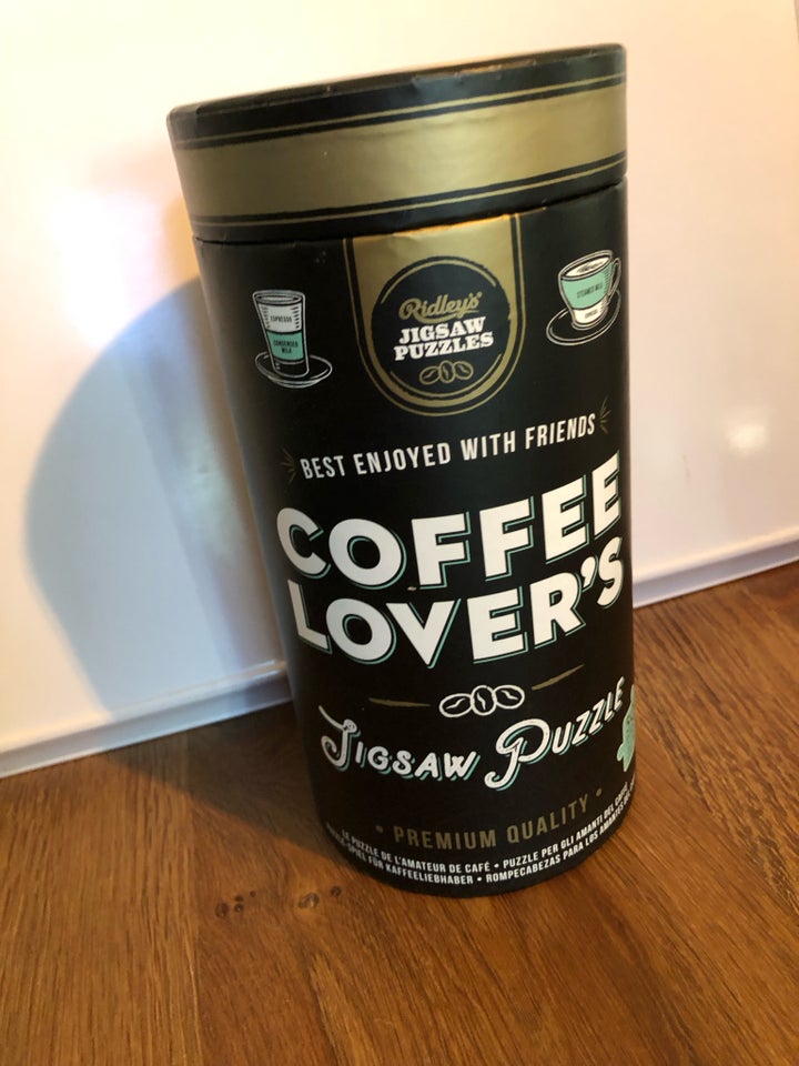 Coffee Lover’s jigsaw puzzle,