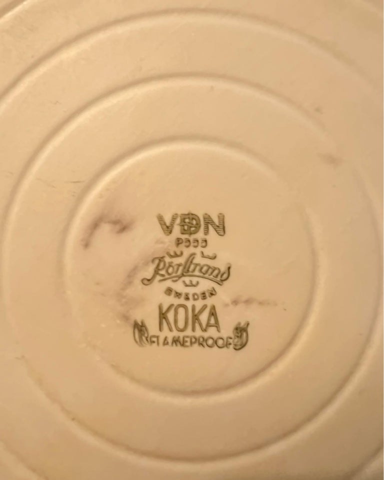 Porcelæn Skåle Blå koka