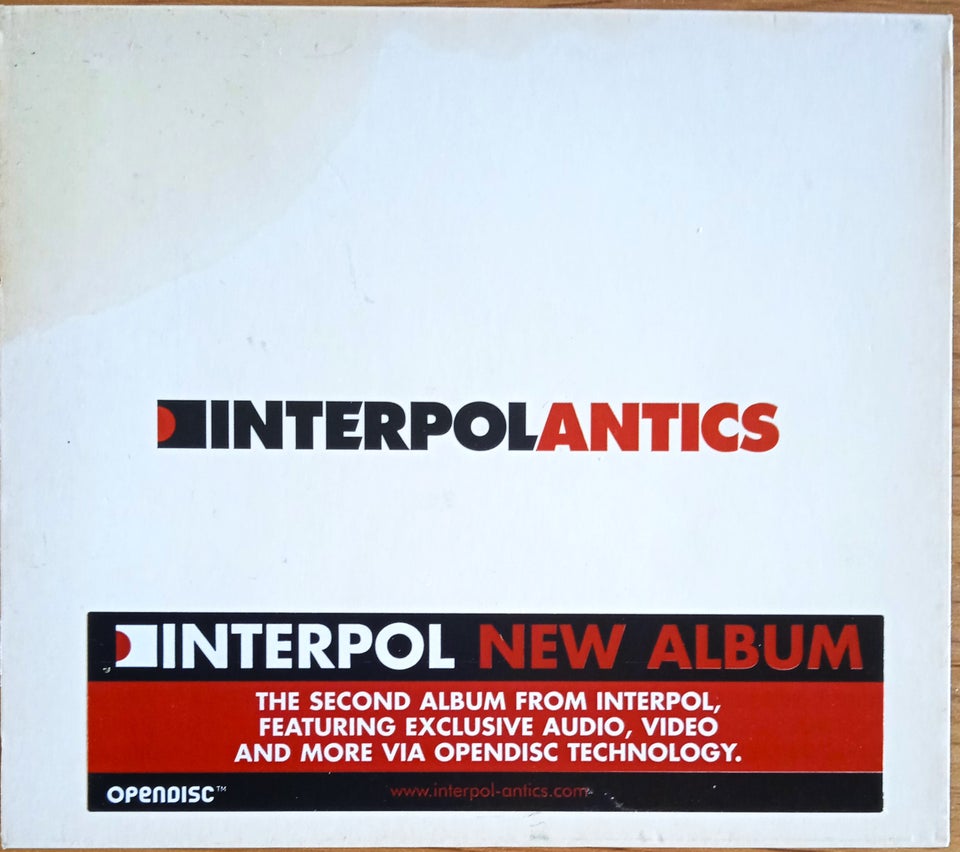 Interpol: Antics, rock