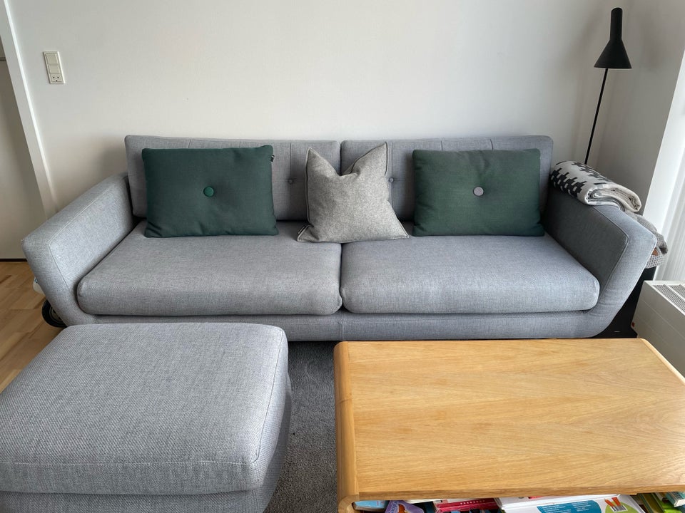 Sofa, polyester, 3 pers.