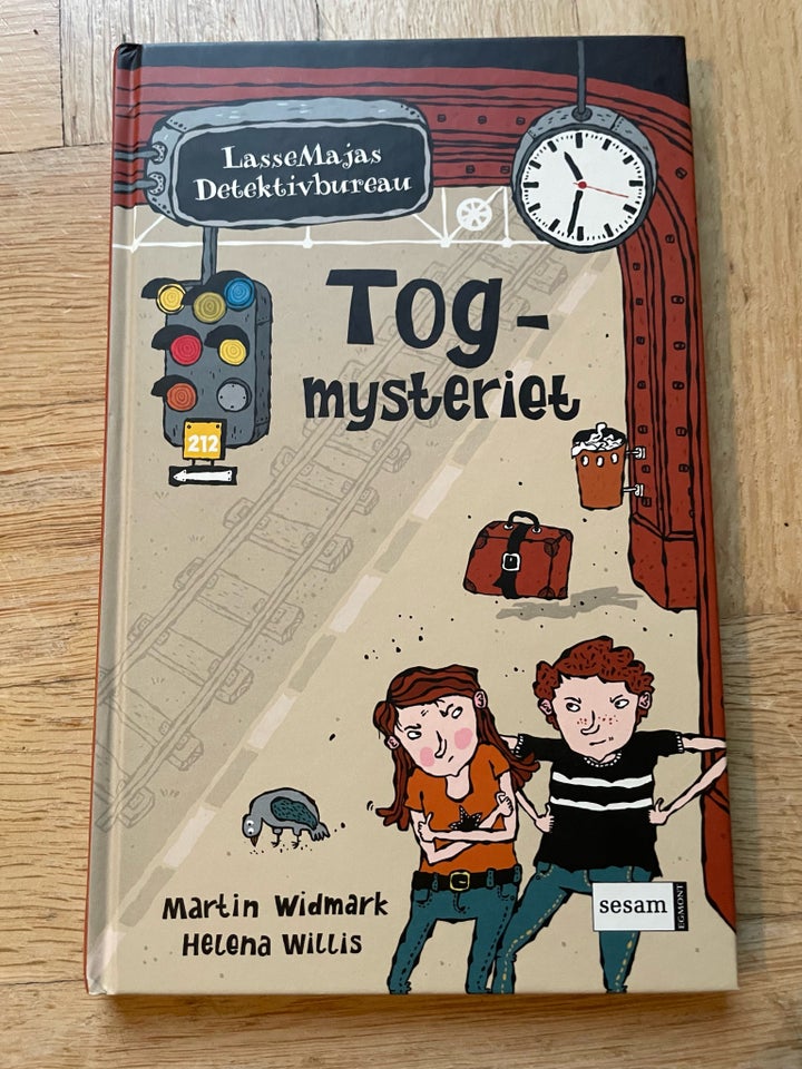 Togmysteriet, Martin Widmark og