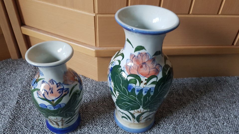 Vase porcelæn Sax Kjær Sax Kjær