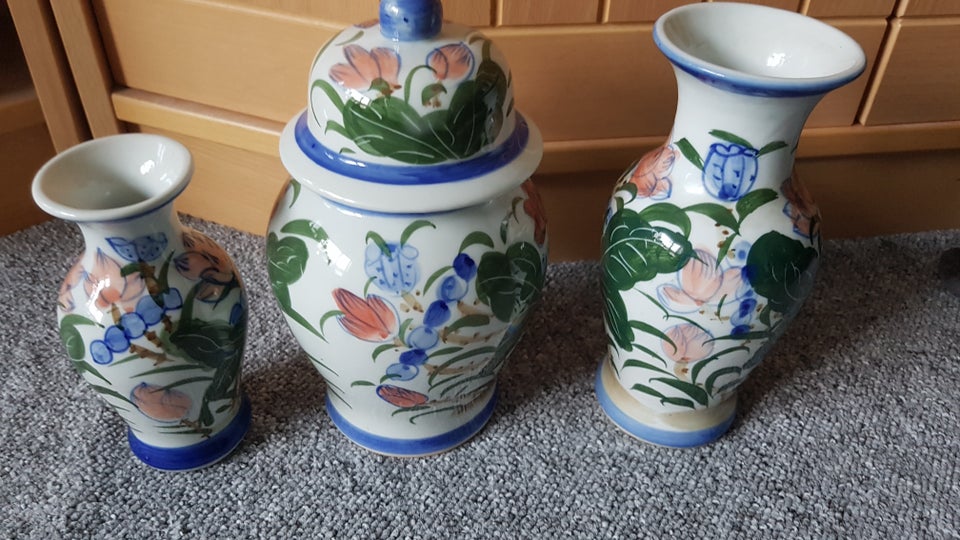 Vase porcelæn Sax Kjær Sax Kjær