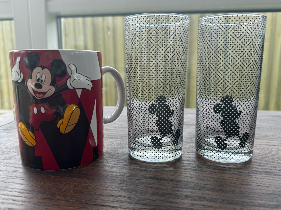 Glas, Drikkeglas og kop. , Disney