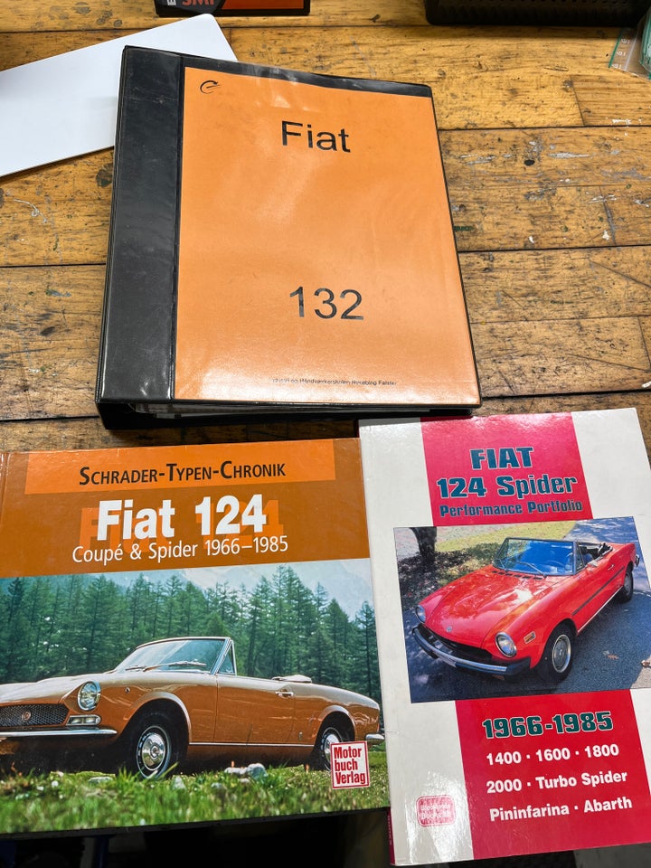 Fiat 124  132 manual emne: bil og