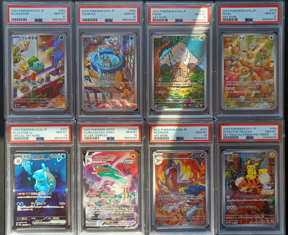 Samlekort PSA10 Pokémon Squirtle