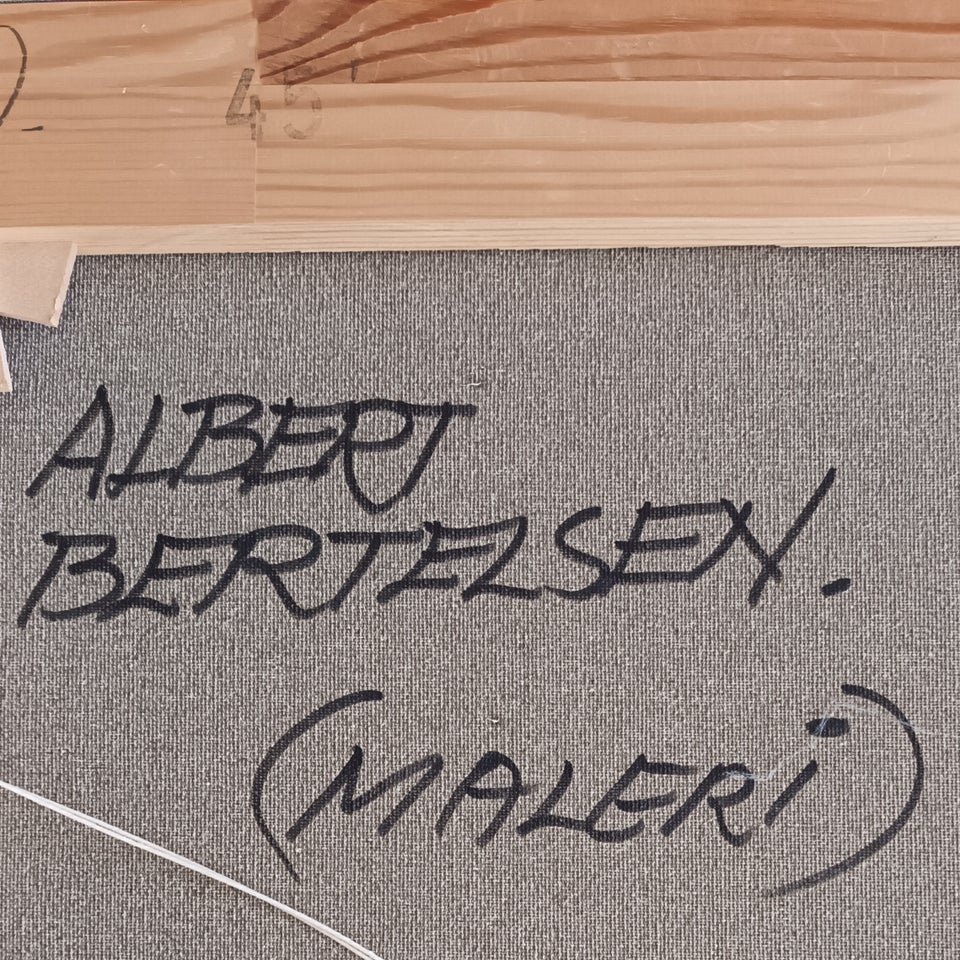 Oliemaleri, Albert Bertelsen, b: