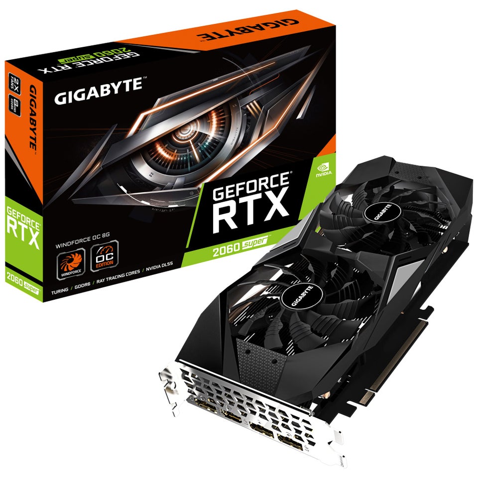 RTX 2060 Super Gigabyte, 8 GB RAM,