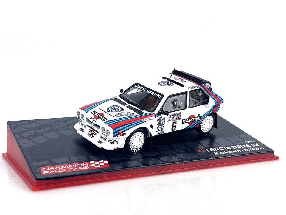 Modelbil, Lancia Delta S4 1985,