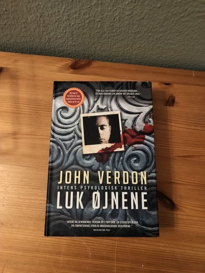 Luk øjnene, John verdon, genre: