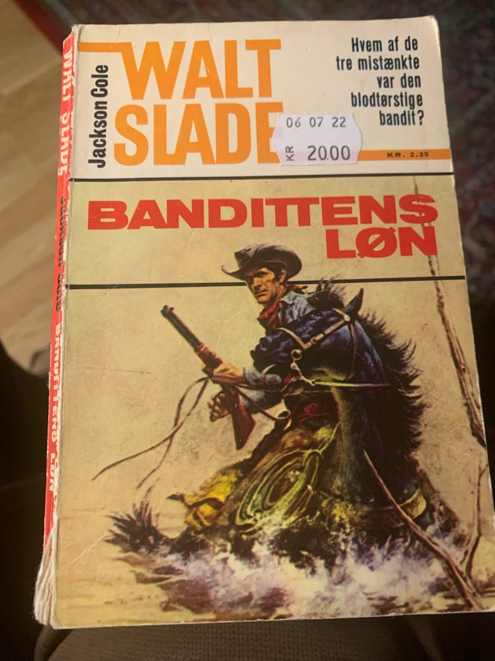 Walt slade western, Bogsamling