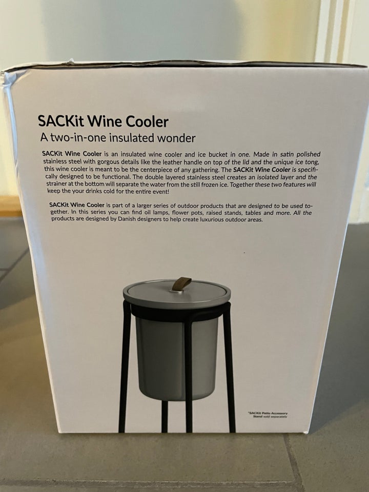 Sackit Patio Stand inkl vinkøler