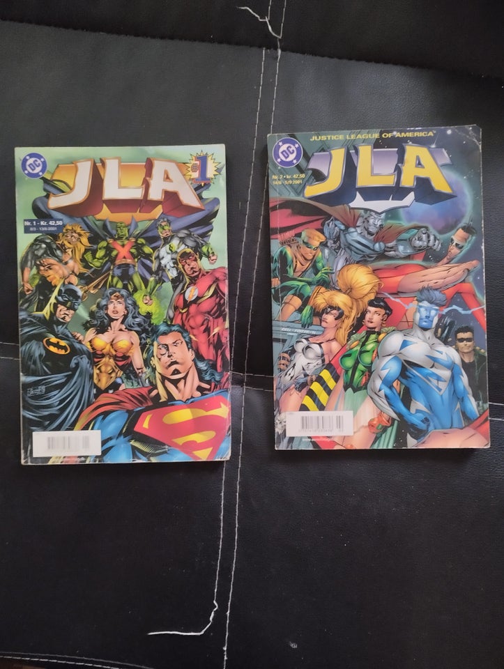 JLA nr: 1 - 2, DC marvel, Tegneserie