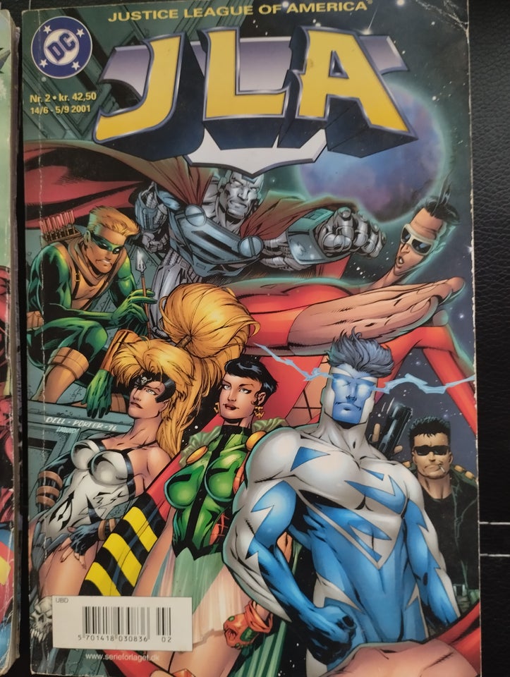 JLA nr: 1 - 2, DC marvel, Tegneserie