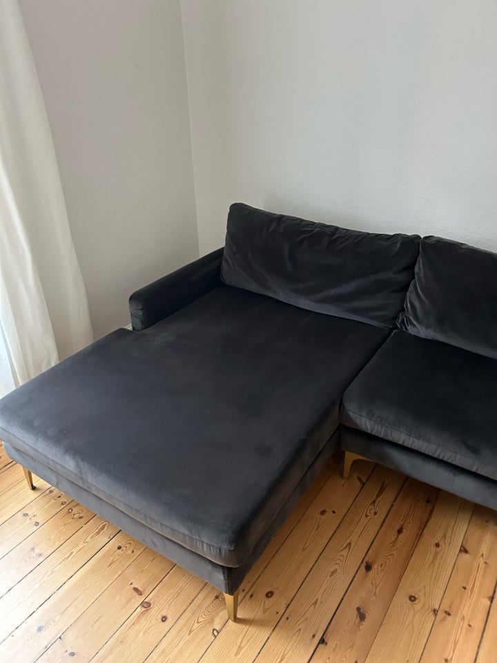 Sofa velour 4 pers