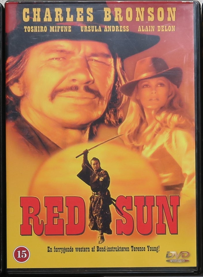 Red Sun, DVD, western