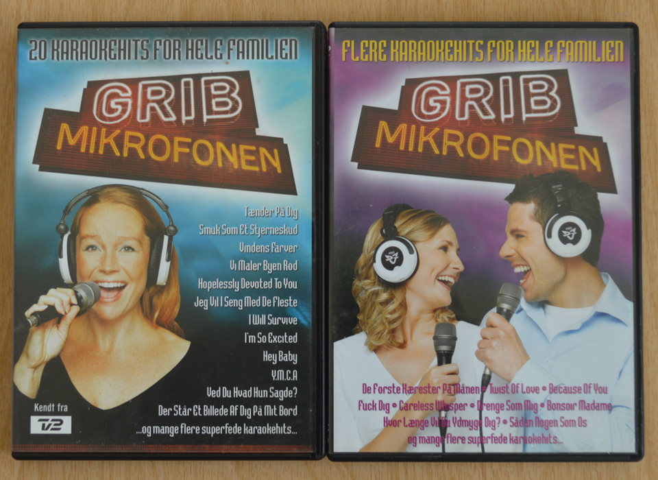 Grib mikrofonen 1-2 DVD andet