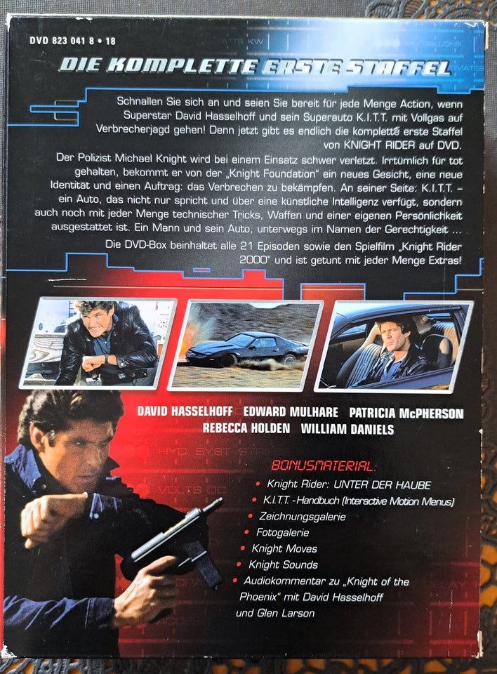 Knightrider Sæson 1  DVD action