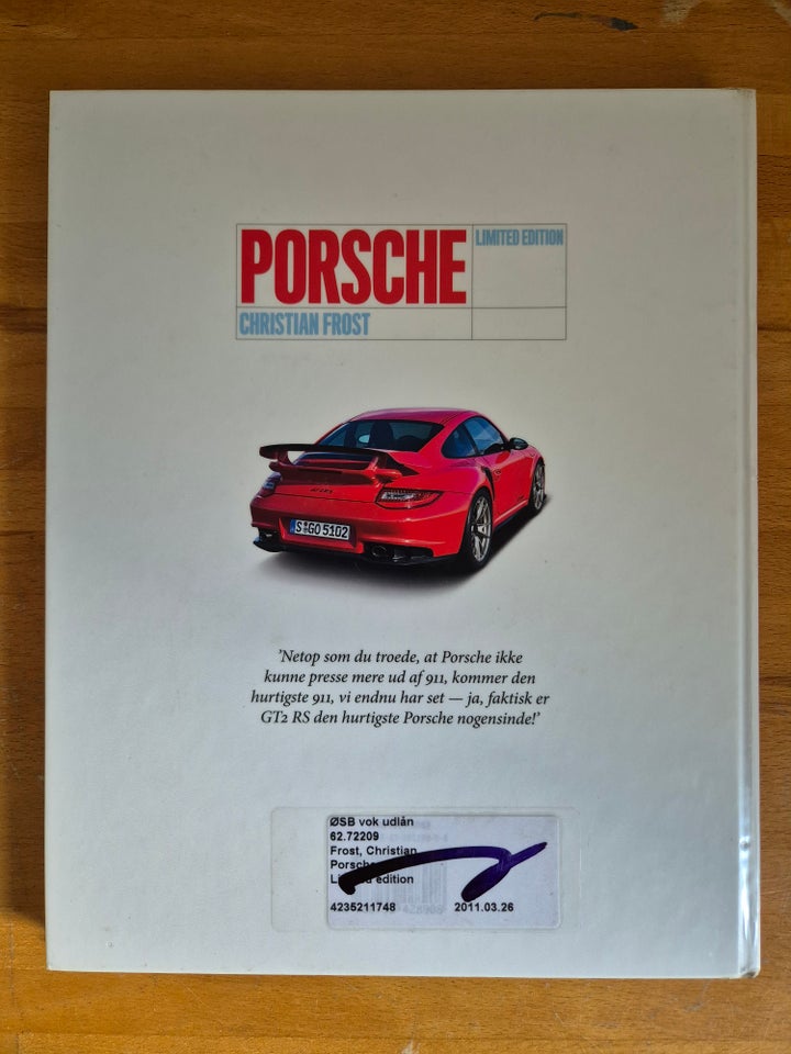 Porsche Limited Edition,