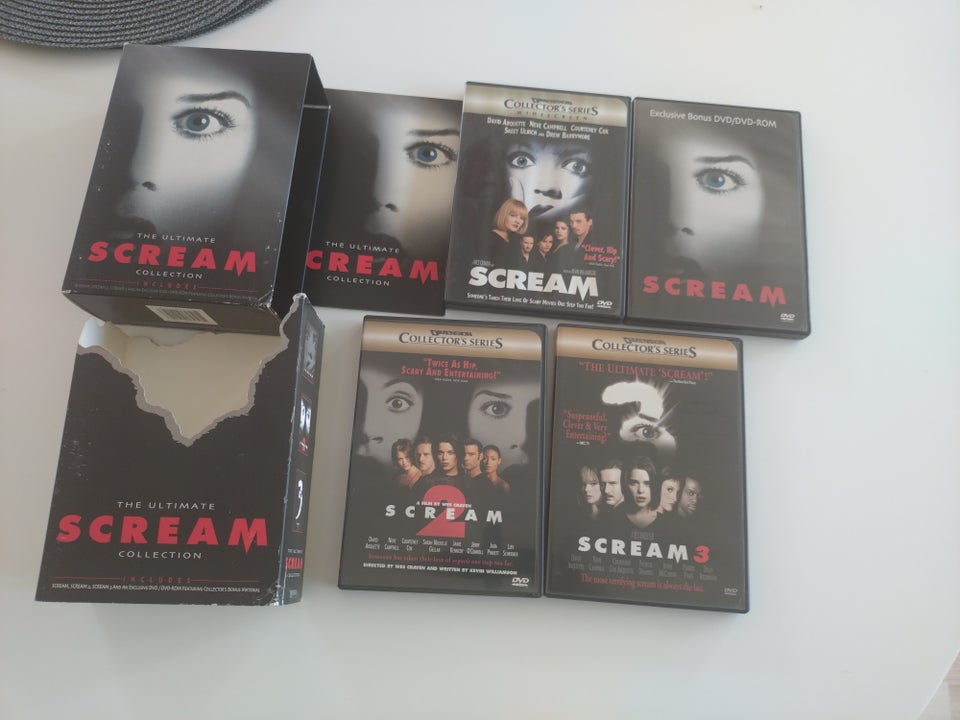 Scream, DVD, gyser