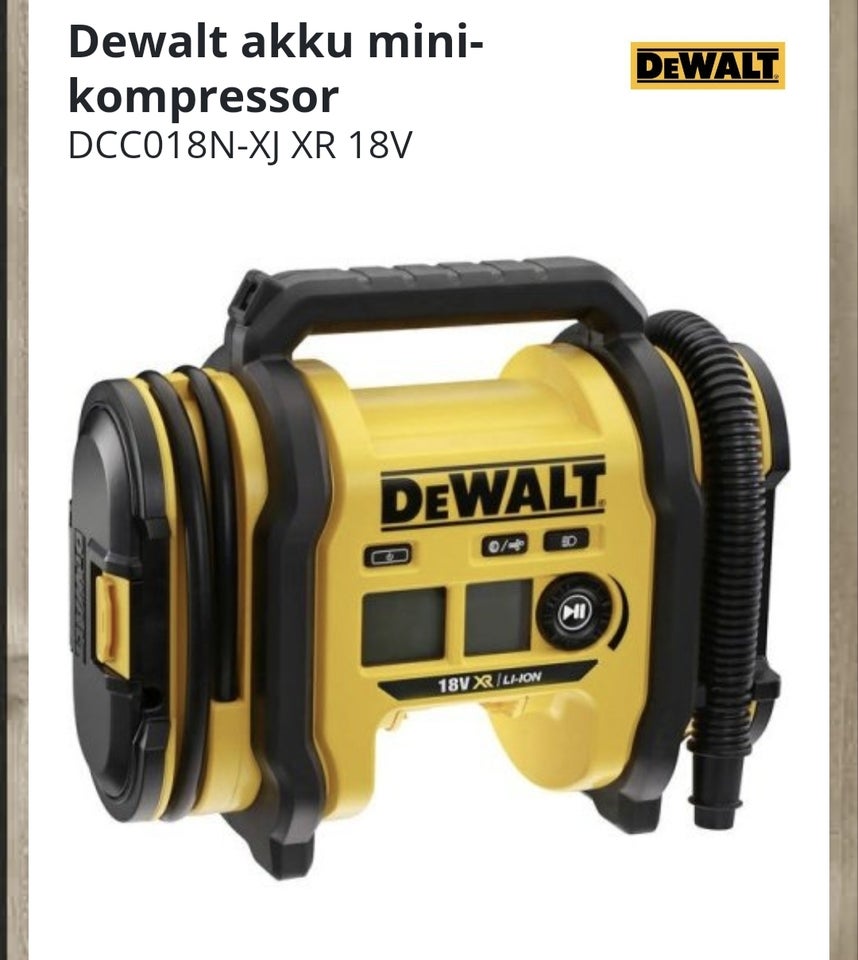 Kompressor Dewalt XR