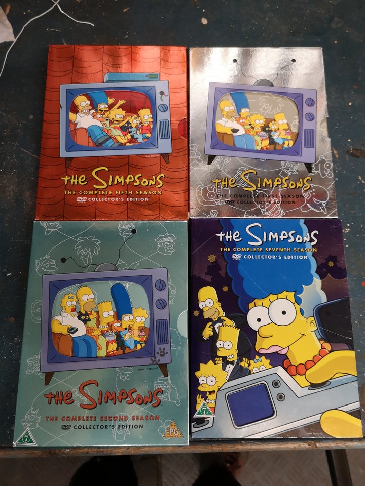 Simpsons, DVD, animation