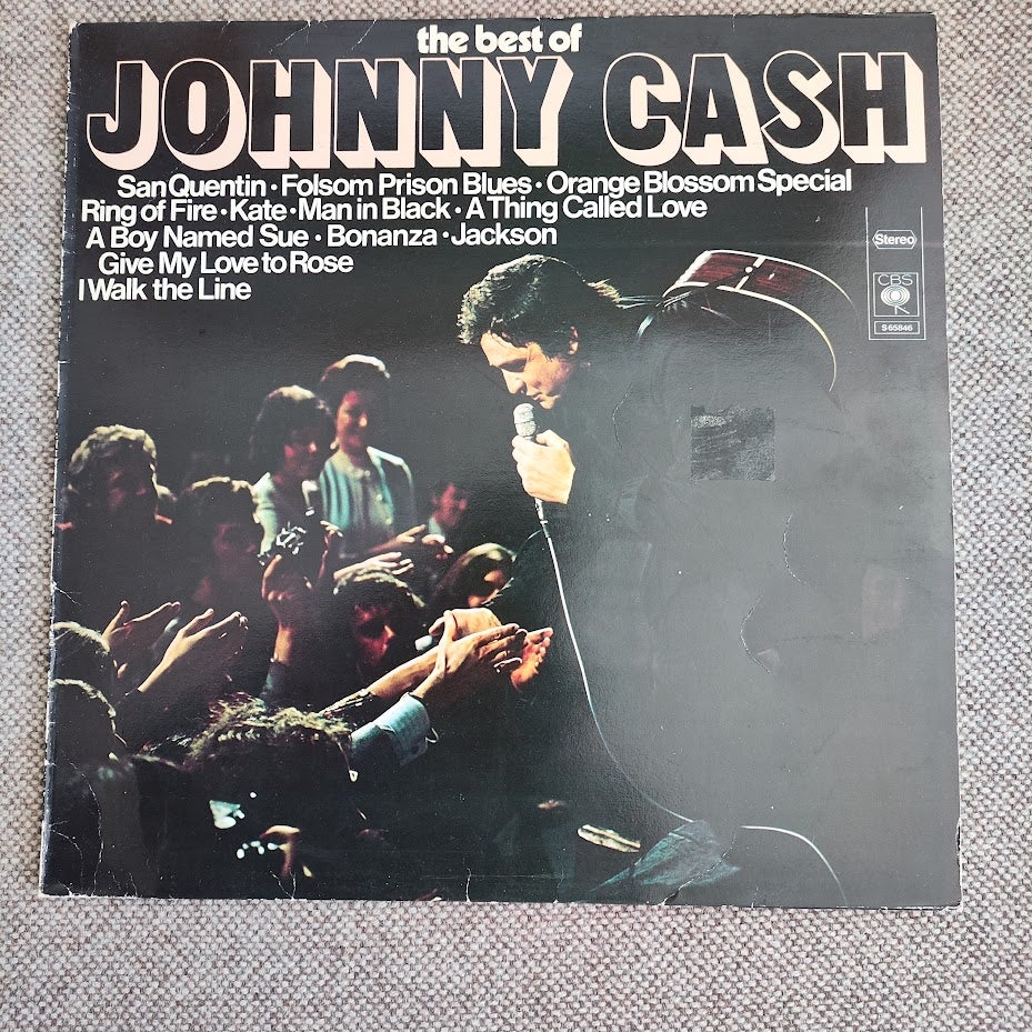 LP, Johnny Cash, the best of