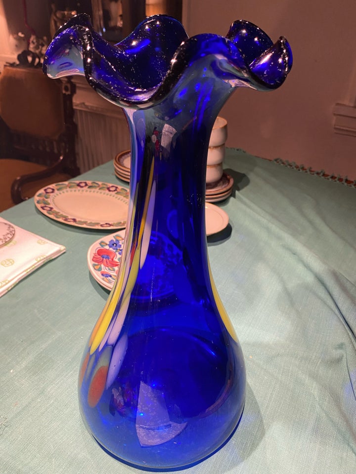 Vase, Millefiori Murano glas