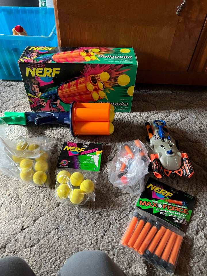 Andet legetøj, 2 nerf guns, Nerf