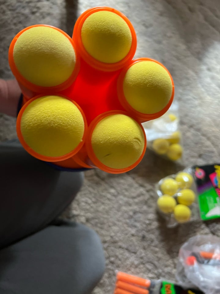 Andet legetøj, 2 nerf guns, Nerf