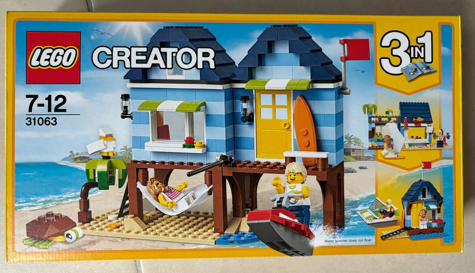 Lego Creator, 31063 Strandferie