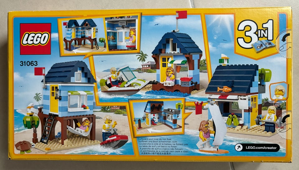 Lego Creator, 31063 Strandferie