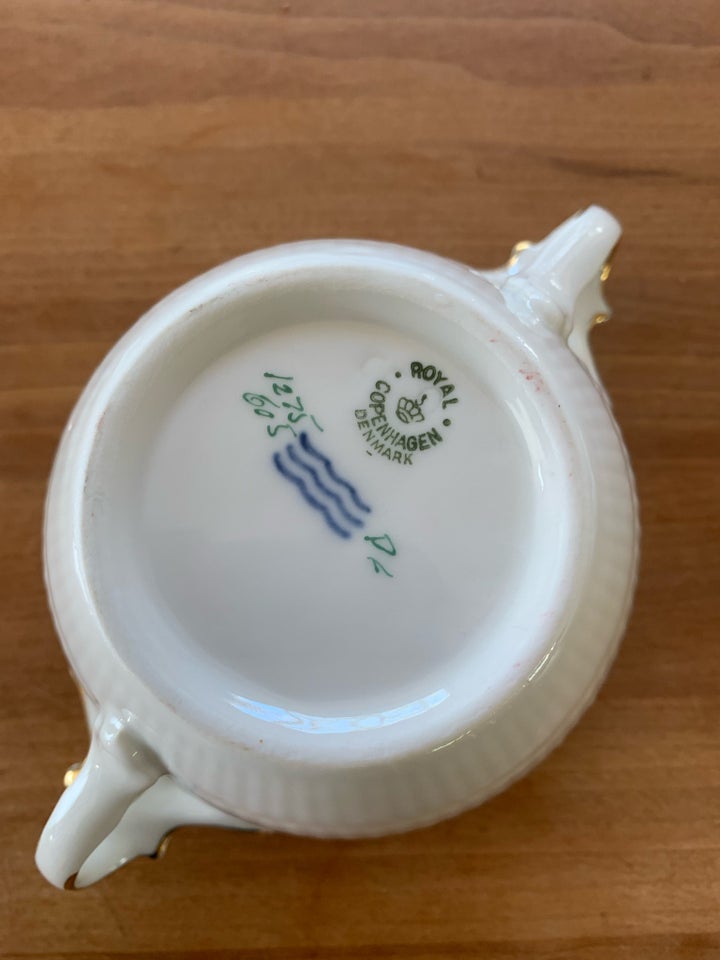 Porcelæn Sennepskrukke