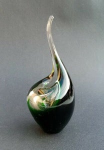 Glas Flamingo vase