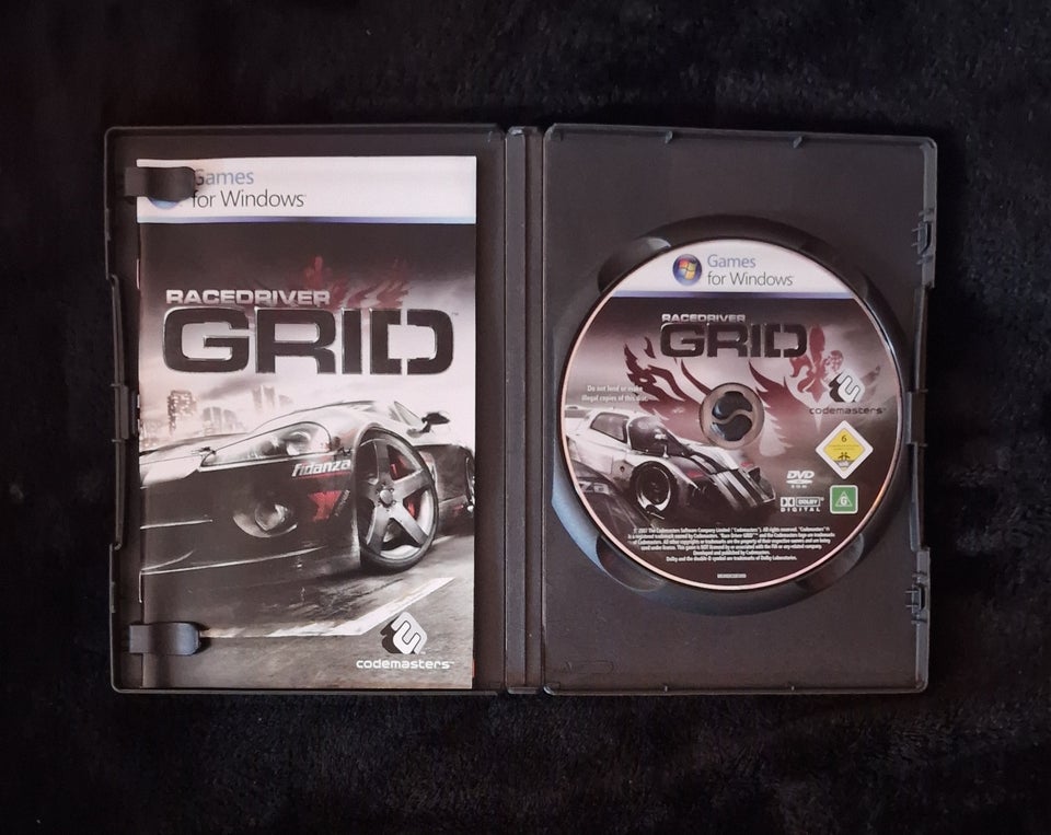 Racedriver GRID, til pc, racing