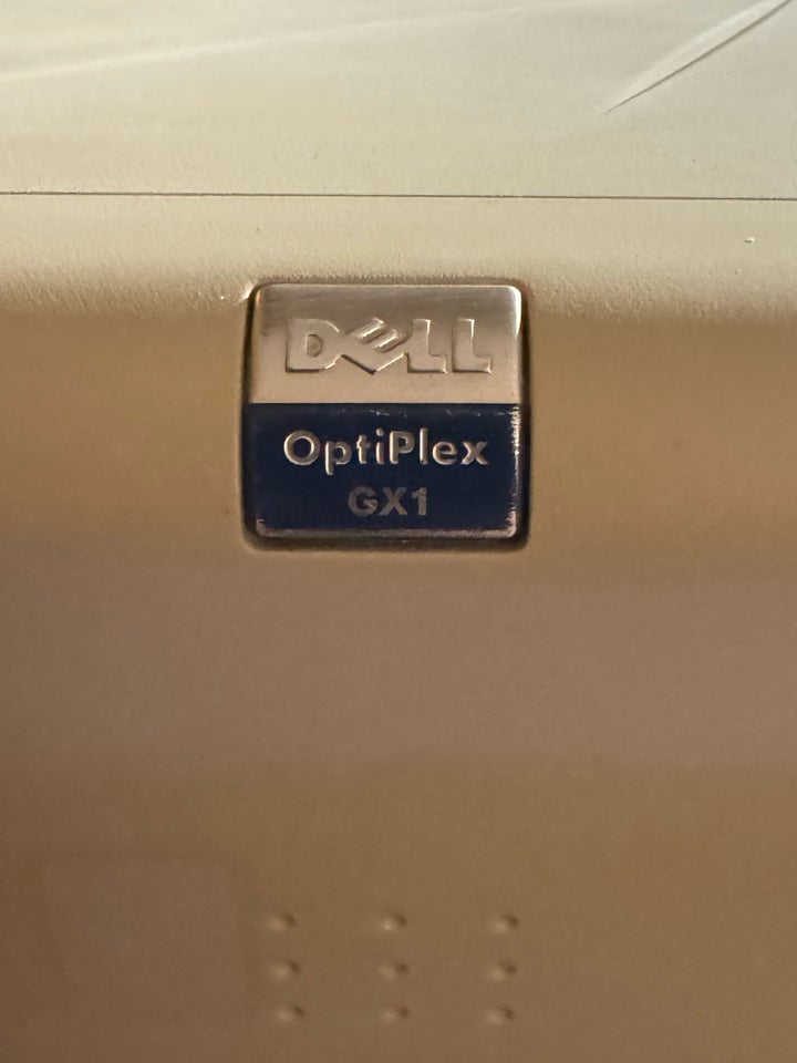 Dell, Optiplex GX1, 500 MHZ Ghz