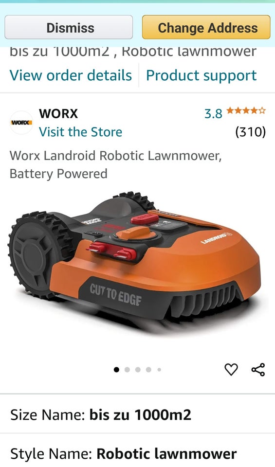 Robotplæneklipper, WORX