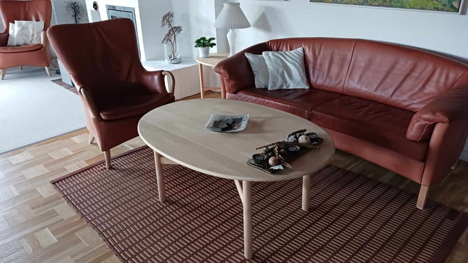 Sofa læder 3 pers