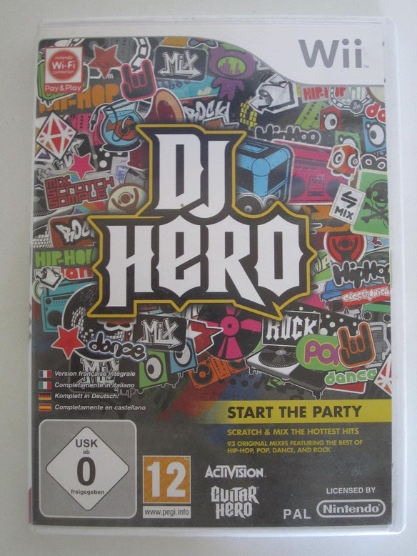 DJ Hero, Nintendo Wii