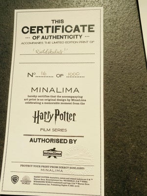 Minalima Harry Potter Standard