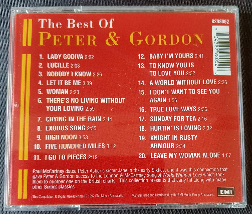 PETER  GORDON: The Best Of Peter 