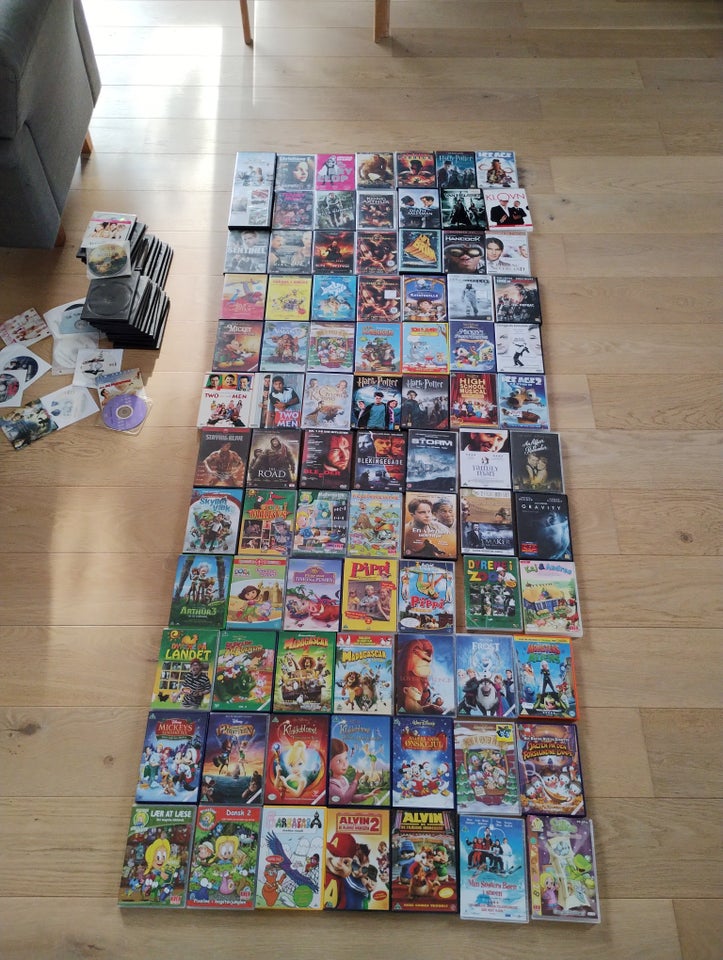 Dvd samling, DVD, action