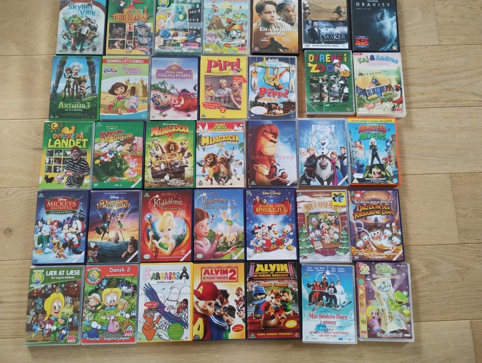 Dvd samling, DVD, action